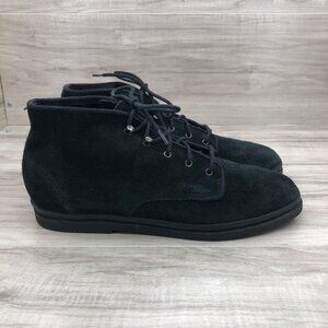 Keds Shoes Womens 9.5 Black Suede Lace Up Shoes